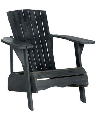 Safavieh Vista Outdoor Wine Glass Holder Adirondack Chair