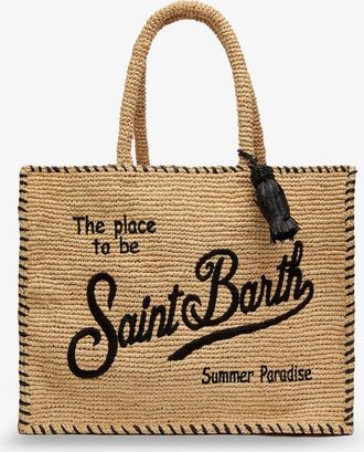 MC2 Saint Barth Borsa a spalla Vanity in rafia - MC2 SAINT BARTH - gender_Woman