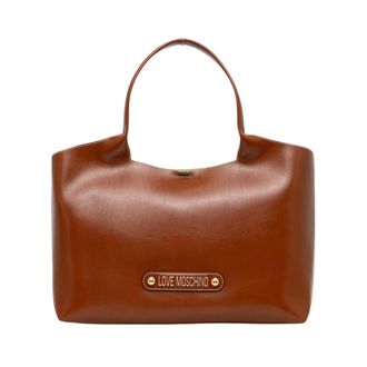 Love Moschino Tote Bags, female, Brown, Size: ONE SIZE Tote Bag