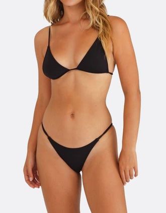 Minimale Animale Ultra Brief Bikini Bottom in Black at Nordstrom, Size Medium