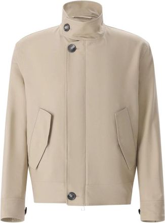 Ami Harrington Jacket - Heren - Zomerjassen - Bruin - S - Wol - Jassen