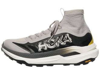 Hoka One One Mens Tecton X 3 Trail Racing Shoe In Cement/black