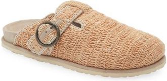 Laidbacklondon Drift Crochet Slide Sandal in Beige/natural at Nordstrom, Size 40