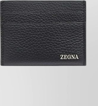 Ermenegildo Zegna textured card holder for daily use