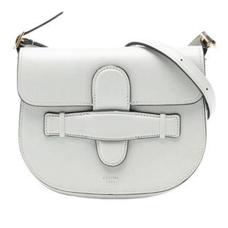 Celine Pre-owned Cross Body Bags, female, Gray, Size: ONE SIZE Pre-owned Symmetrical Bag