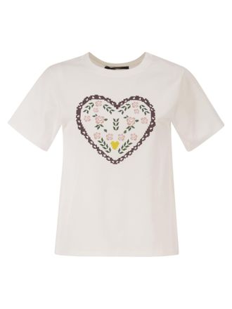 Max Mara Weekend Maxmara Wkdtenue Jersey T-shirt met print