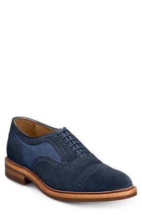Allen Edmonds Strandmok Cap Toe Oxford in Navy at Nordstrom Rack, Size 11.5