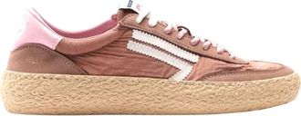 Puraai Polly - Dames - Sneakers - Roze - 39 EU - Leer - Schoenen