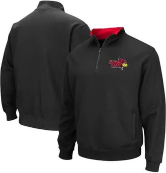 Colosseum Mens Colosseum Black Illinois State Redbirds Tortugas Logo Quarter-Zip Pullover Jacket at Nordstrom, Size Xxx-Large