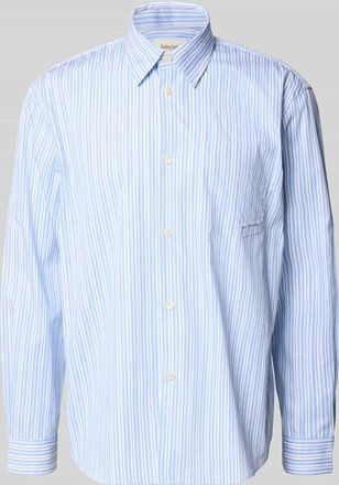 Selected Relaxed Fit Freizeithemd aus reiner Baumwolle Modell HOTEL AMOUR in Hellblau, Gr&ouml;&szlig;e XXL