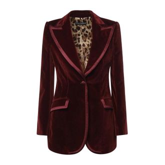 Dolce & Gabbana Blazers - Jackets - Mujer - P&uacute;rpura - M