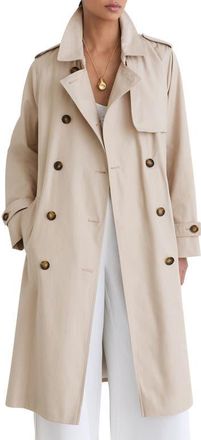 Reiss Azura Trench in Neutral at Nordstrom, Size 10