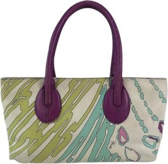 Emilio Pucci Pre-owned Handbags, female, Multicolor, Size: ONE SIZE Pre-owned Handbag