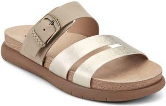 Earth Ayden Slide Sandal in Taupe at Nordstrom, Size 6.5
