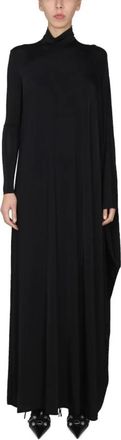 Balenciaga Minimal Maxi Jurk - Dames - Maxi kleedjes - Zwart - XS - Kleedjes