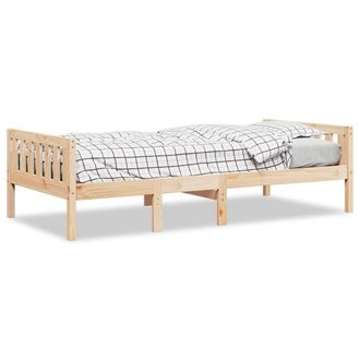 Berkfield Home Childrens Bed without Mattress 75x190 cm Solid Wood Pine in Light Tan