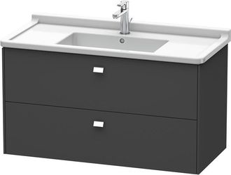Duravit Duravit Brioso Neceser De Pared 102,0 X 46,9 Cm, Con 2 Cajones, Incl. Hueco Para Sif&oacute;n Y Delantal, Para Lavabo Starck 3 030410, Color (frente/cuerpo):