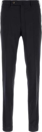 Pantaloni Torino Midnight Blue Stretch Cotton Chino Pant