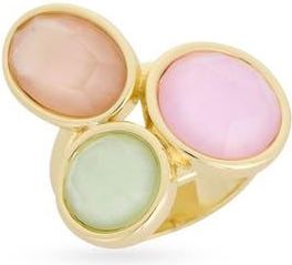 Covet Crystal Cluster Ring in Pink Multi /Gold at Nordstrom Rack, Size 9