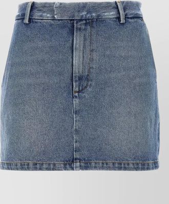 ARMARIUM denim mini skirt