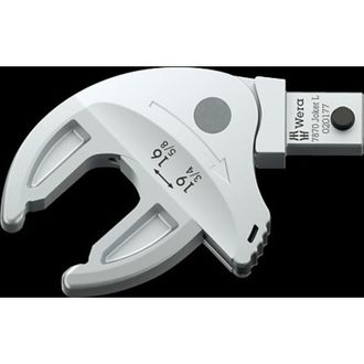 Wera 7870 Joker L Llave De Boca De Inserci&oacute;n Autoajustante Para Tama&ntilde;os De Llave De 16-19 Mm, 9x12 Mm, 9x12 X 16-19 X 5/8-3/4 X 77 Mm