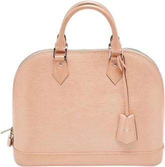 Louis Vuitton Pre-owned Vintage Handtas - Dames - Vintage Handtas - Roze - ONE Size - Leer - Vintage