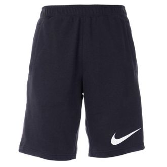 Nike roze zwarte short met getapete zoom