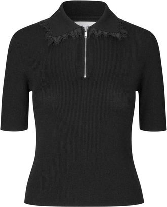 Sams&oslash;e & Sams&oslash;e Magliette Polo - - Tops - Donna - Nero - M