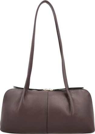 LouLou Essentiels ELO Schoudertas - Dames - Schoudertassen - Bruin - ONE Size - Leer - Tassen
