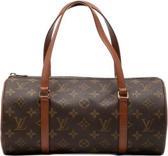 Louis Vuitton Pre-owned Papillon 30 - Dames - Vintage Handtas - Bruin - ONE Size - Leer - Vintage