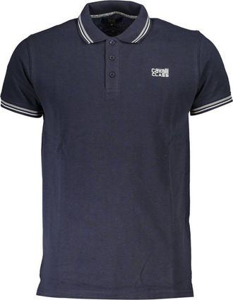 Cavalli Cotton Men Polo Mens Shirt
