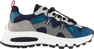 Dsquared2 Run DS2 - Heren - Sneakers - Veelkleurig - 44 EU - Leer - Schoenen