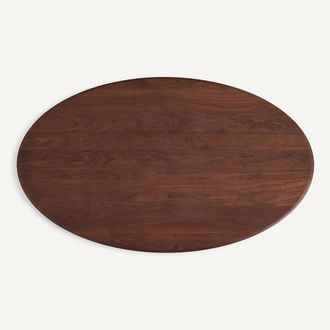 AM.PM Ellipsvormig tafelblad in notenhout, L170 cm, Elipso