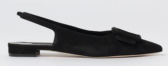 Manolo Blahnik Ballet Flat MANOLO BLAHNIK Woman color Black