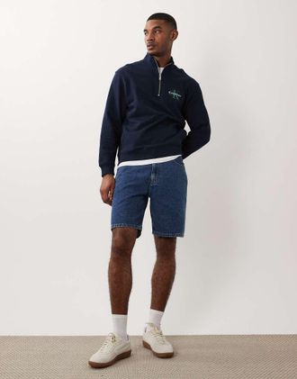 Calvin Klein Jeans Jorts cargo lavaggio blu medio