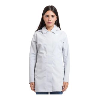 K-Way Donna, Cappotti, Grigio, 2Xl, new