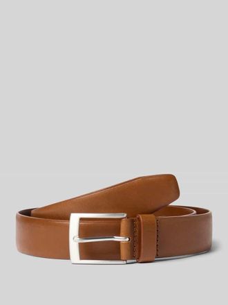 s.Oliver Black Label G&uuml;rtel aus echtem Leder Modell Basic Belt in Cognac, Gr&ouml;&szlig;e 100