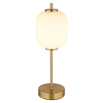 Globo Lighting L&aacute;mpara De Mesa - Ewald - Bronce - Vidrio - &Oslash; 14cm - Led