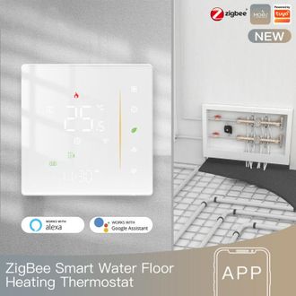 OEM Controlador De Temperatura Inteligente Con Pantalla Digital Tuya Zigbee, Termostato Multifuncional Para Calderas De Agua/gas, Calefacci&oacute;n Por Suelo Ra