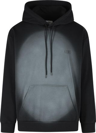 Maison Margiela Schwarzes Sweatshirt aus Baumwollmischung