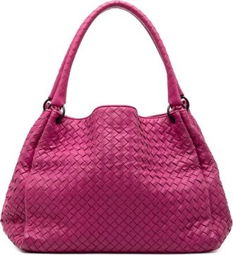 Bottega Veneta 2011 Nappa Intrecciato Parachute tote bag - Pink