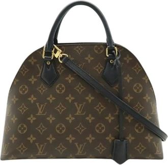 Louis Vuitton Pre-owned Handbags, female, Brown, Size: ONE SIZE Pre-owned Canvas Handbag