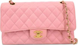 Chanel Borsa a spalla Double Flap 2003 - Rosa
