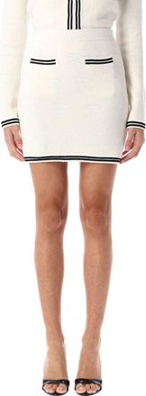 Self Portrait Jacuqard Mini Skirt
