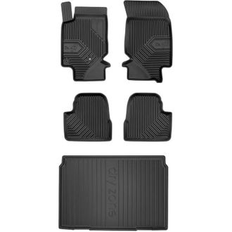 OEM Set 77 Alfombrillas De Goma Y Mat Peugeot 208 2 Hb Desde 2019-kz