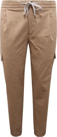 PT01 Cargo Flannel Broek Soft Fit - Heren - Slim Fit Broeken - Beige - 2XL - Broeken