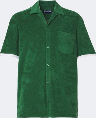 Vilebrequin Clarck cotton-blend terry shirt