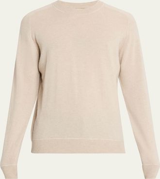 Massimo Alba Mens Soft Cashmere Crewneck Sweater