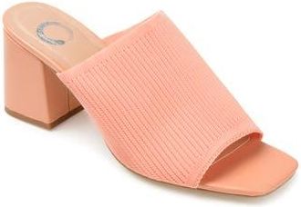 Journee Collection Lorenna Mule in Coral at Nordstrom Rack, Size 12