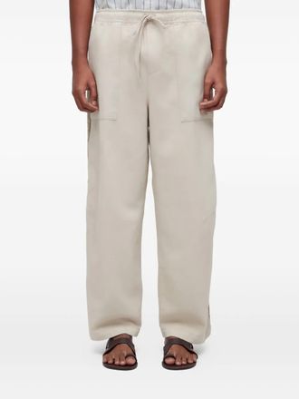 Osklen cotton trousers - Neutrals